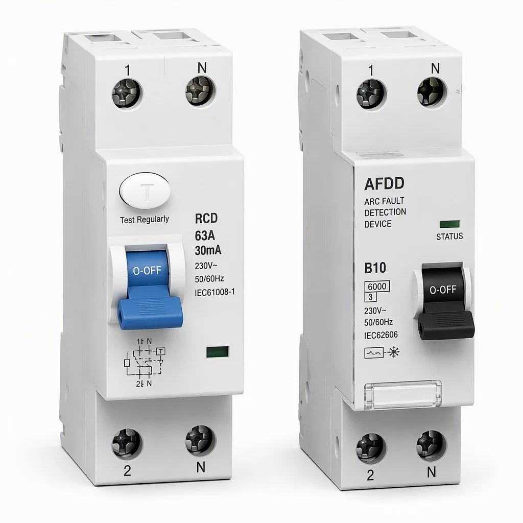 Understanding RCDs vs AFDDs